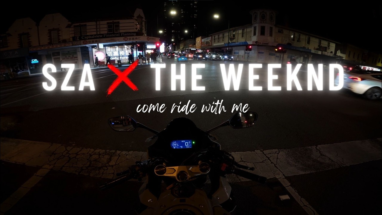 SZA x The Weeknd Late Night Playlist Mix - Come Ride With Me