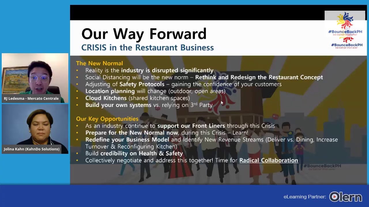 Crisis In The Restaurant Business | BounceBackPH Academy