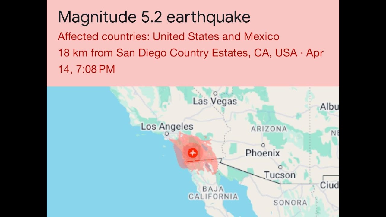 7 Reasons Behind the San Diego Earthquake 2025