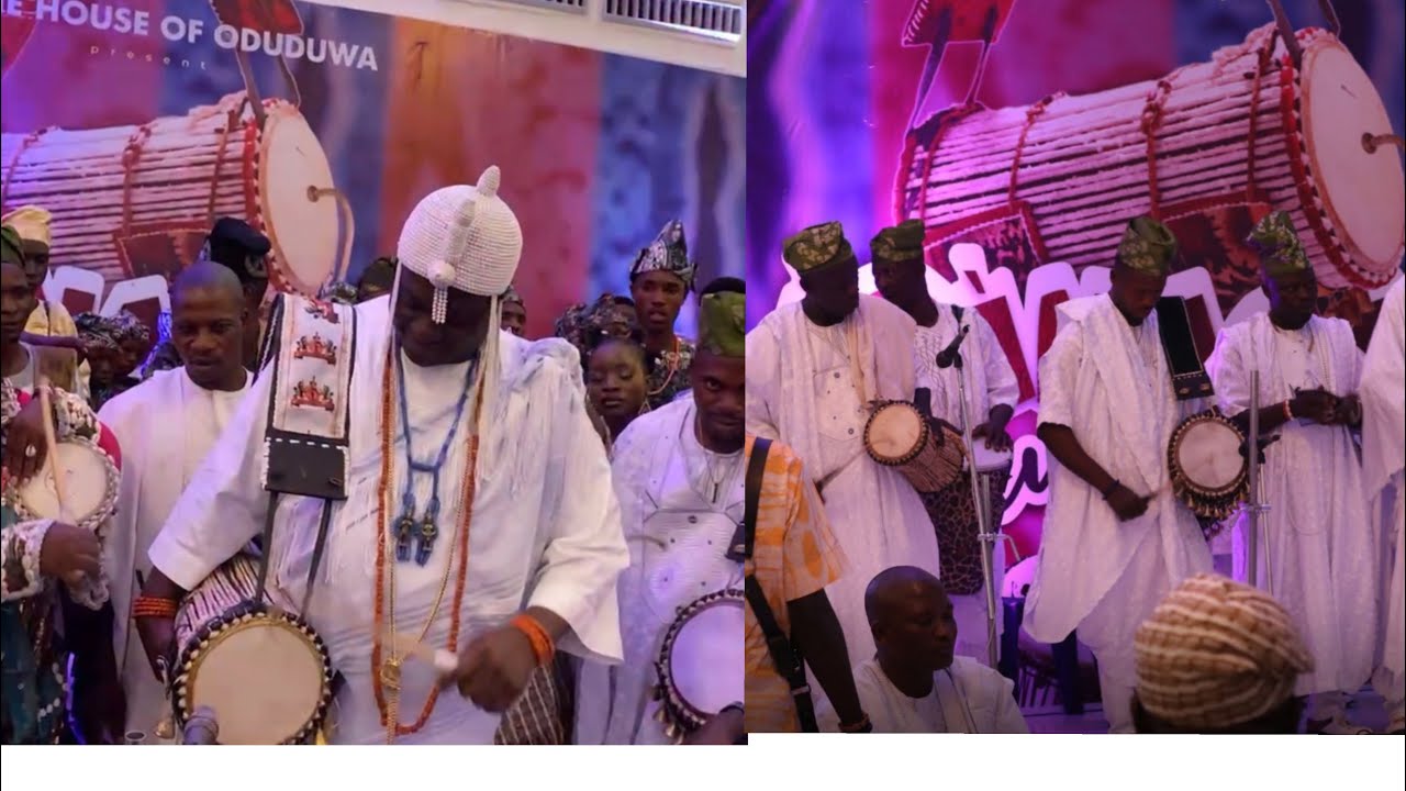 OBA OGUNWUSI OJAJA OONIRISA SE ODUN AYEYE AYANGALU NILU ILE-IFE, KABIESI FI ILU DUNDUN DARA PUPO .