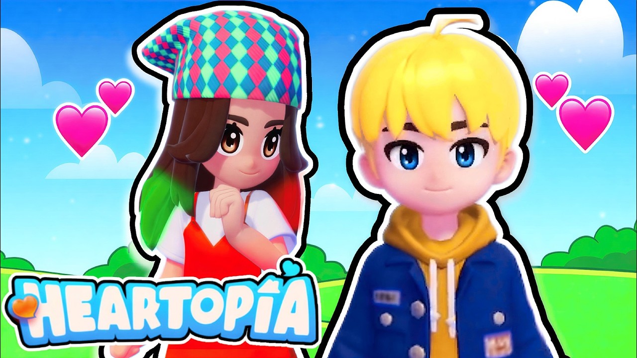 I Forced My GUY FRIEND to Play HEARTOPIA with me..