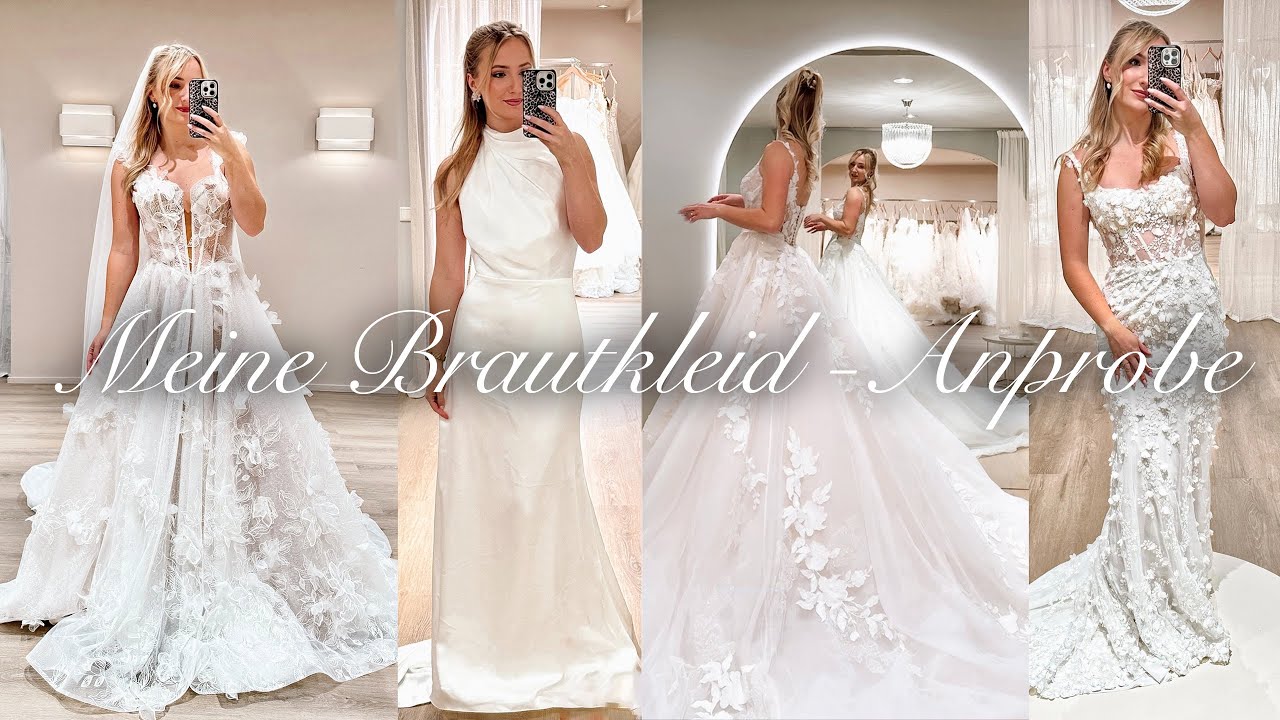 Come Wedding Dress Shopping with me - Meine Brautkleid-Anprobe!