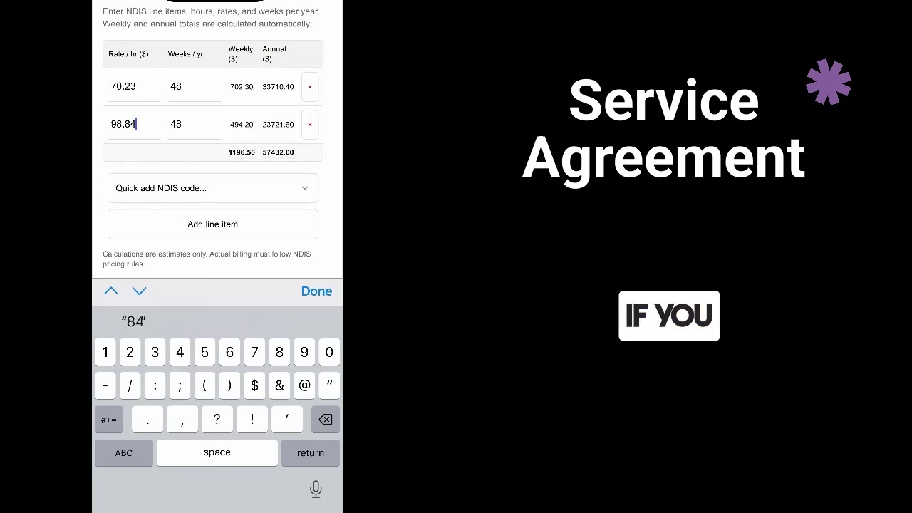 Automatic Service Agreements