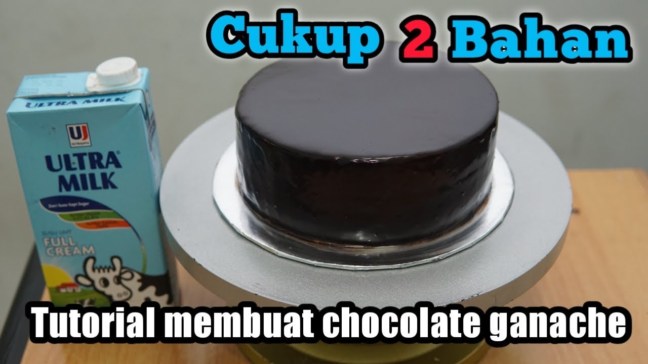 Cara membuat coklat ganache | coklat siram | resep coklat ganache