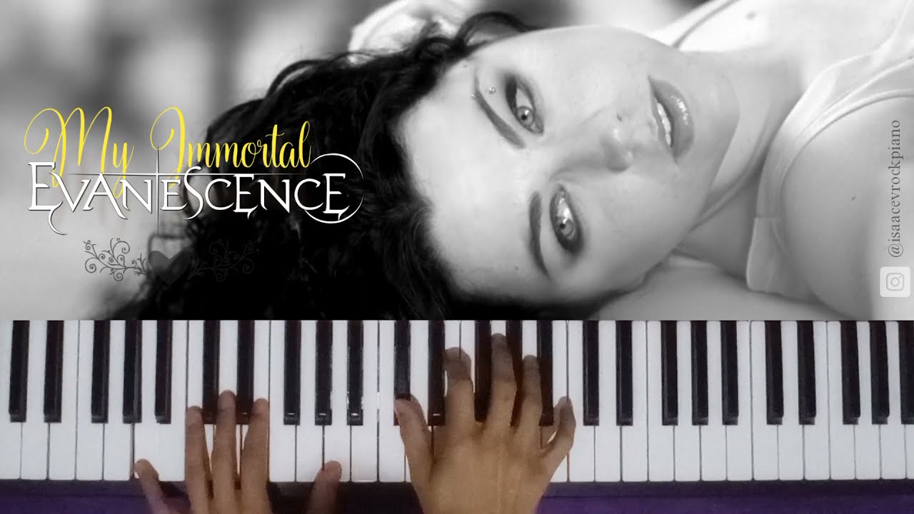 Evanescence - My Immortal (Live Version) Piano Tutorial [PART. 01 - INTRO & VERSE 01]