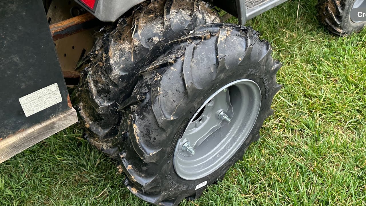 Как установить колеса Dually на садовый трактор