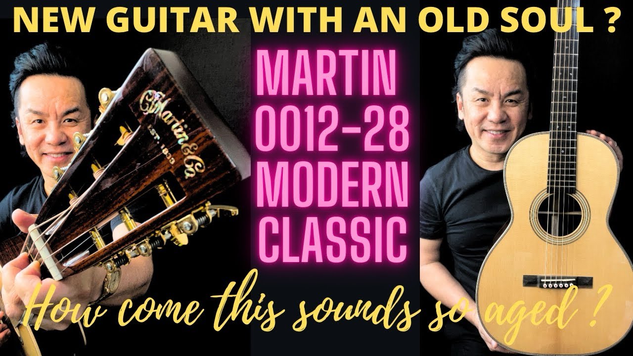 NEW GUITAR ARTIFICIALLY AGED - Martin 0012-28 MODERN CLASSIC @citymusicsg 