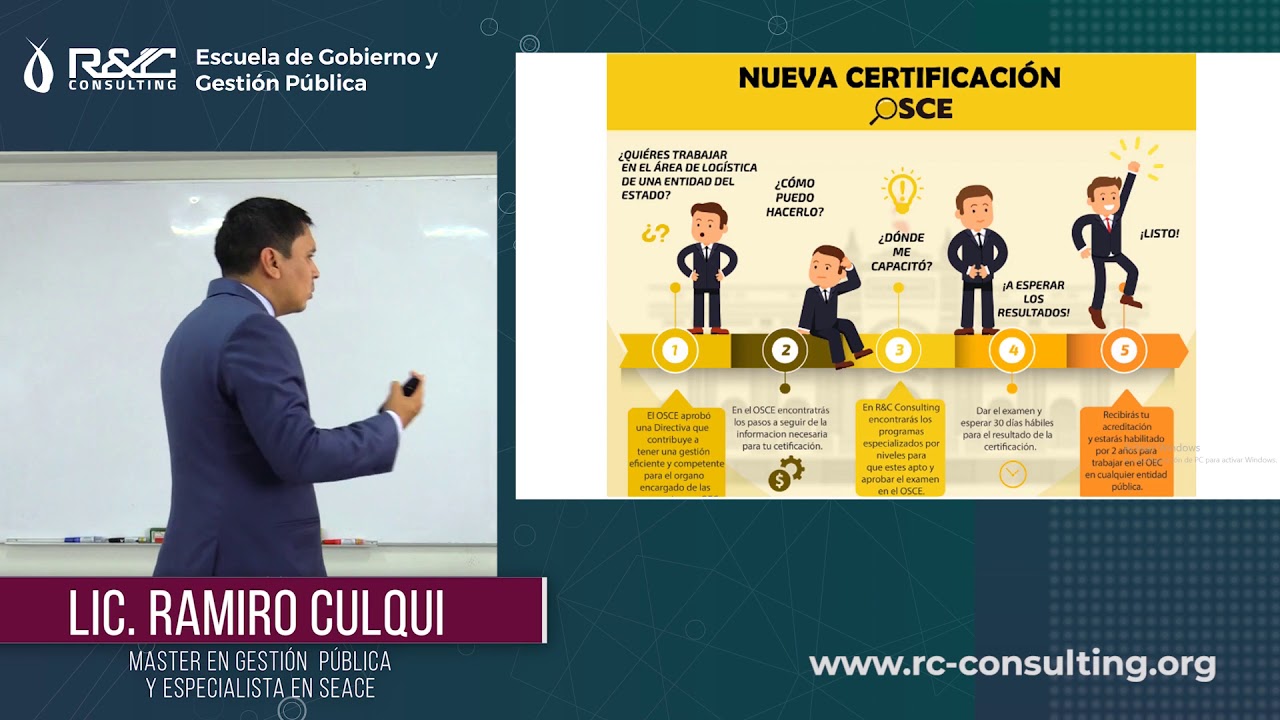 CERTIFICACIÓN OSCE ¿QUÉ SABER PARA OBTENERLO?