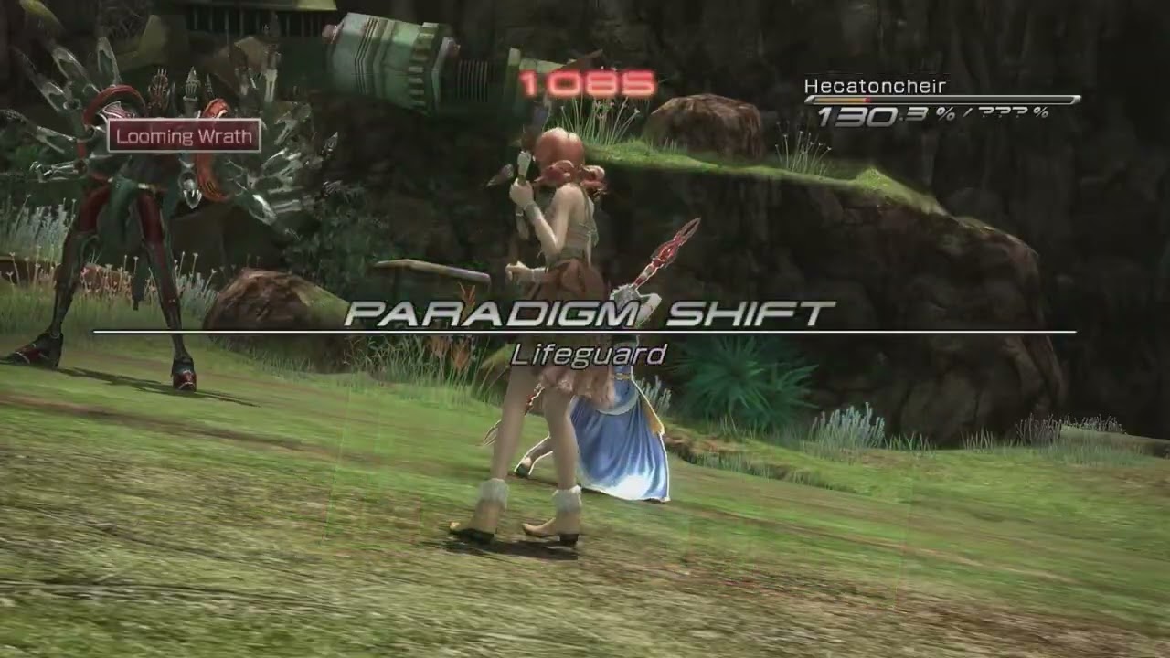 Hecatoncheir Eidolon Boss Fight | Final Fantasy 13