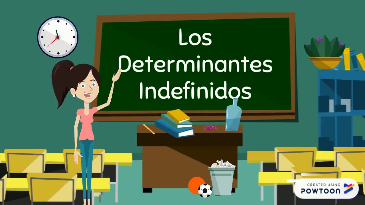 Los Determinantes Indefinidos