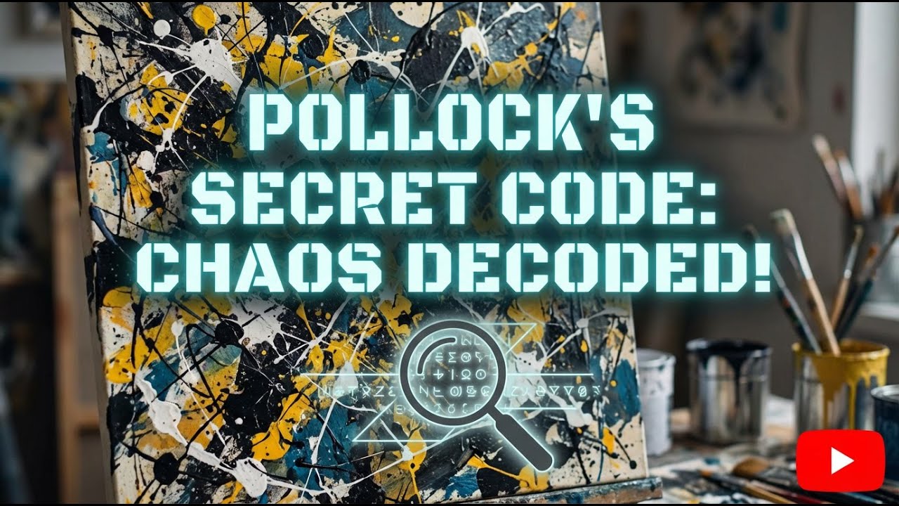 The Secret Code Hidden in Jackson Pollock's Chaos