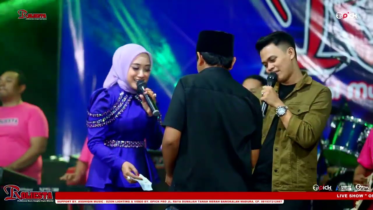 DUET ROMANTIS M HALILI & ANISA RAHMA - RINDUNYA HATIKU - ROLIESTA LIVE NARO’AN 