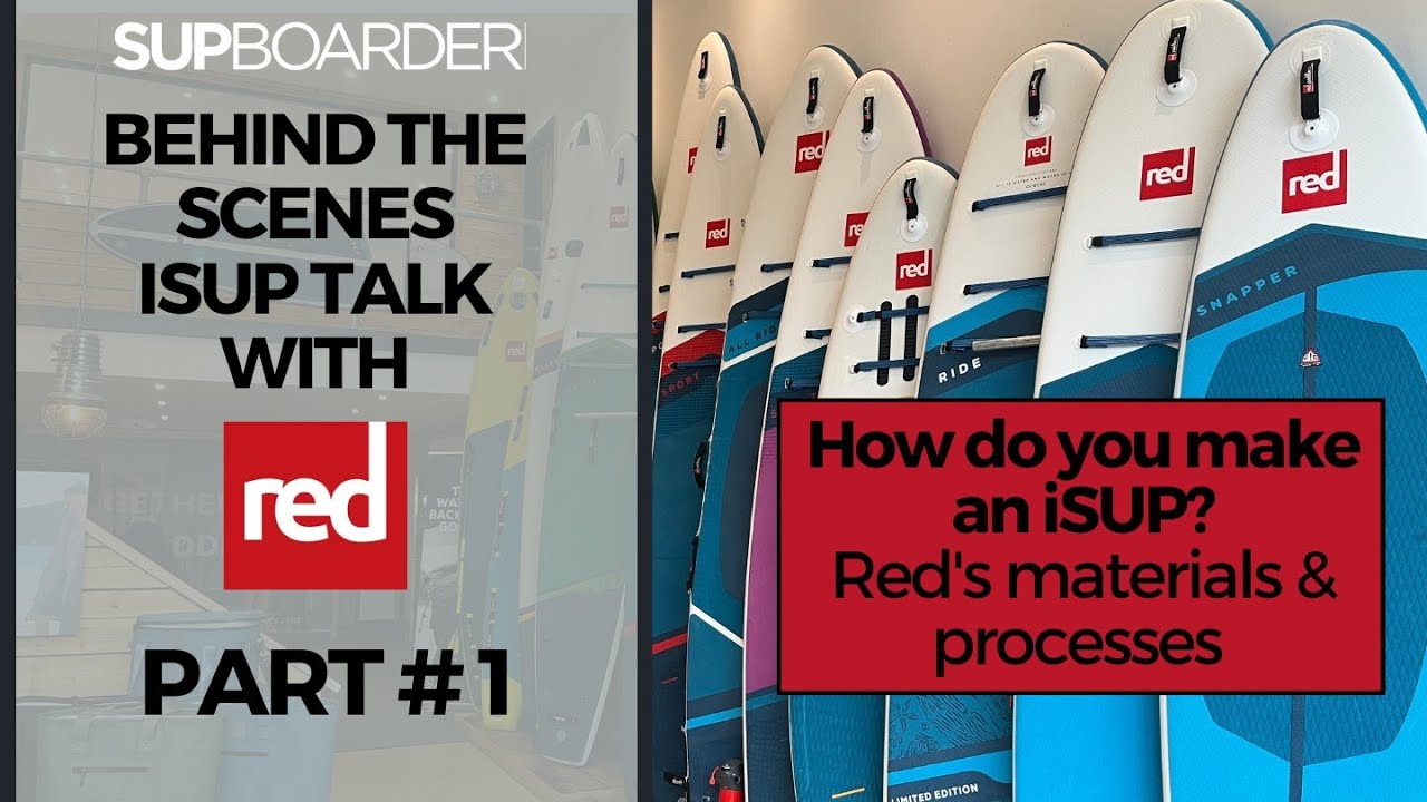 Part # 1 Behind the scenes iSUP talk with Red Paddle Co