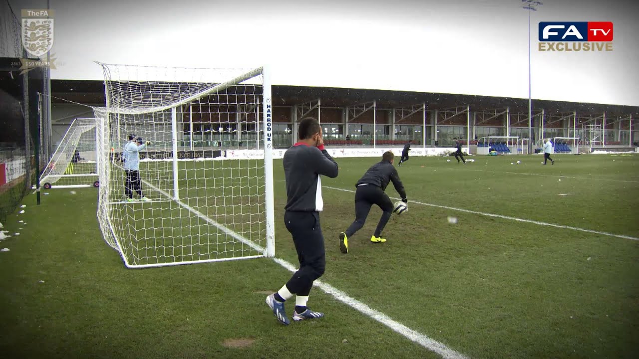 England U17 Training : Pre Slovenia (Elite Round Qualifier)