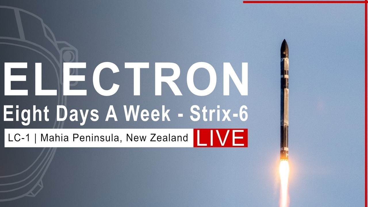 Rocket Lab Electron Launch from LC-1 | Eight Days A Week