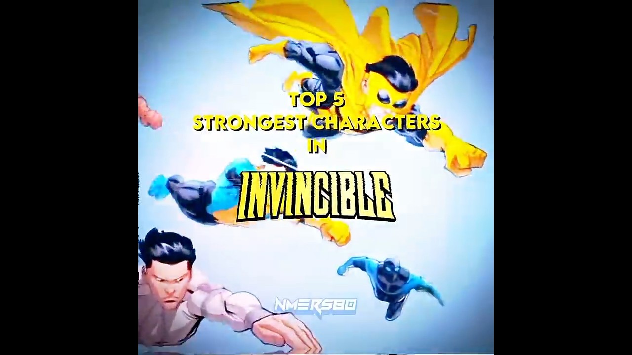 Top 5 strongest characters in invincible #edit #invincible