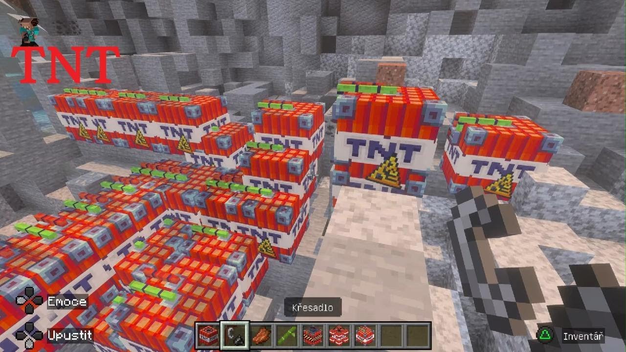 TNT  zničilo celý svět!!! Minecraft mody