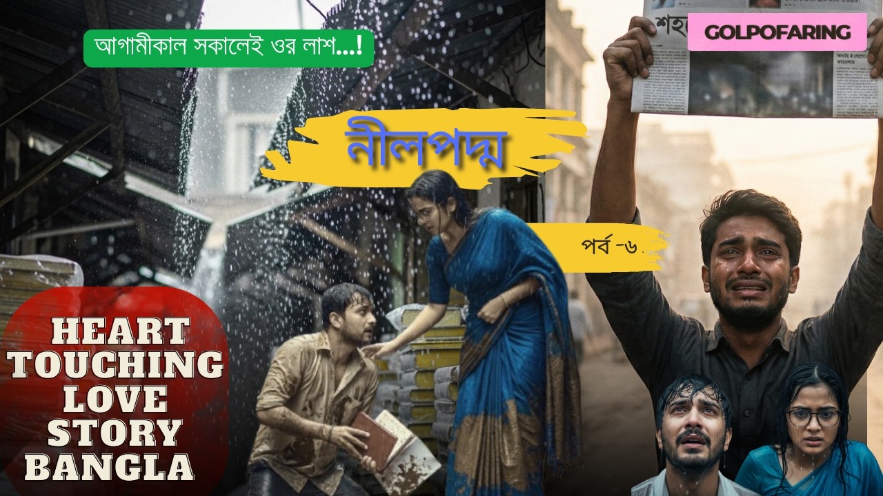 রোদেলার জীবনে ঘনিয়ে এল কালরাত! 😱 | Nilpodmo Episode 6 | Heart Touching Love Story Bangla
