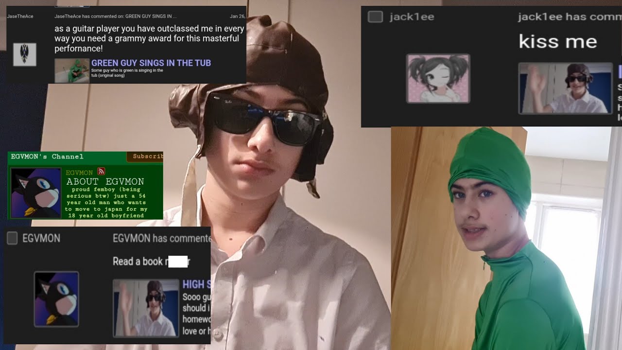 READING YOUR COMMENTS #2 (W/ GREEN GUY)