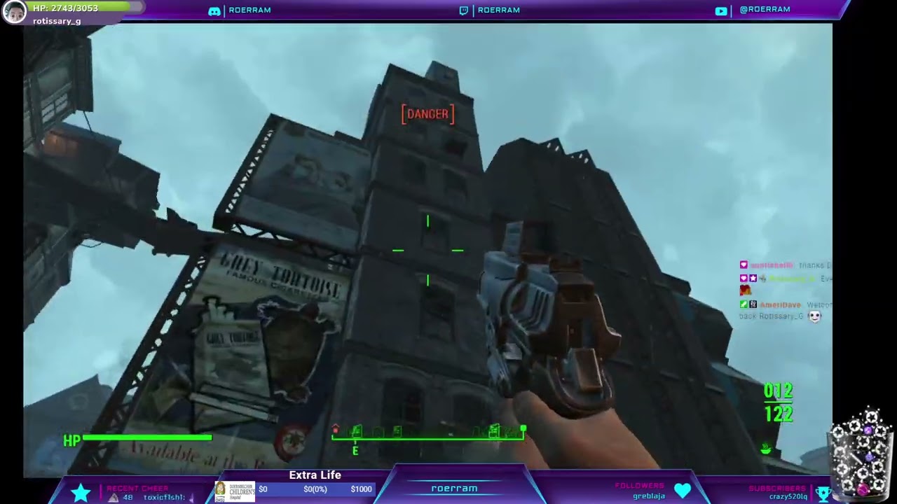 [Fallout 4] Wally Ep 5: Free Fusion Cells [PG 13] !dch !extralife !Wally