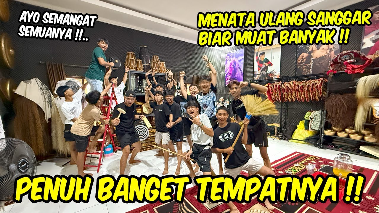 Gak kerasa personil GWSM makin banyak !! KITA LAKUIN INI BIAR SANGGAR MUAT