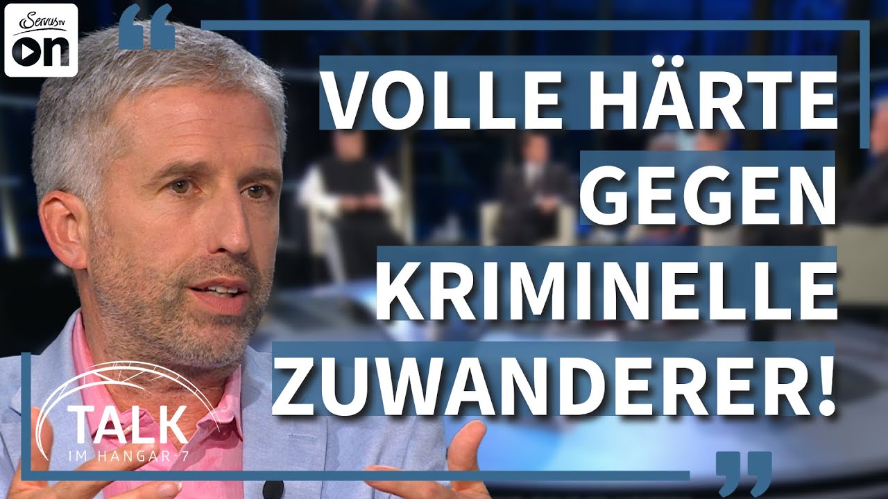 Jung, zugewandert, kriminell: Verlieren wir die Kontrolle? | Talk im Hangar-7