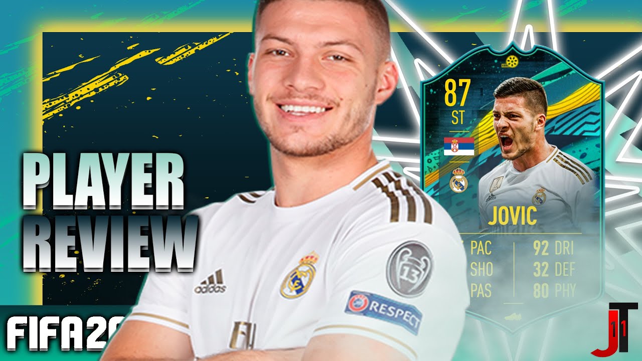 FIFA 20 MOMENT JOVIC 87 PLAYER REVIEW