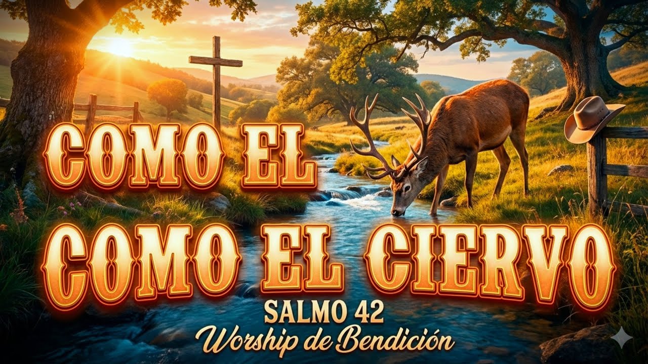 Como el Ciervo 🙏 CANCION RELAJANTE DE GOSPEL COUNTRY  | Éxitos de la Música Country Cristiana 🙌