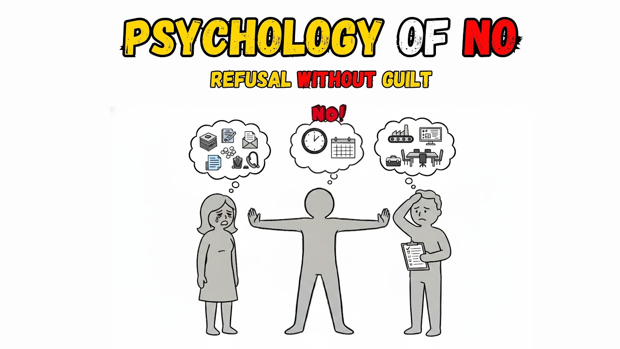 How to Set Boundaries Without Feeling Guilty (Psychology of No)