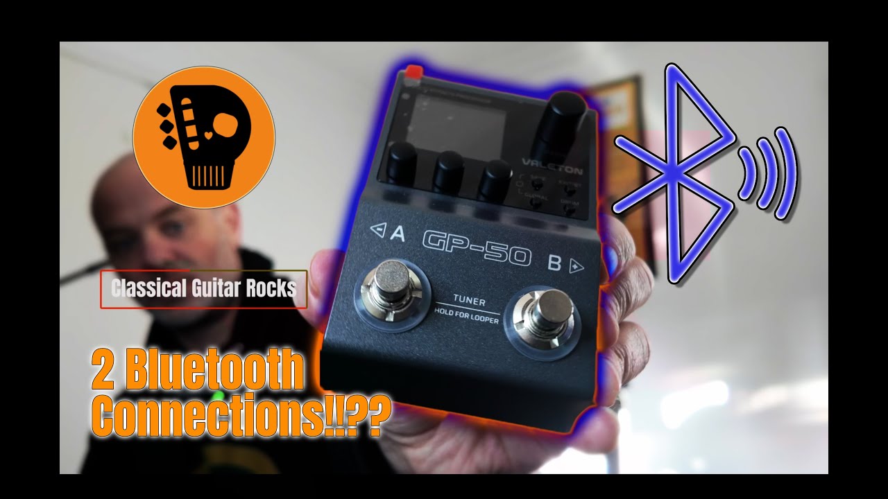 Valeton GP-50 Bluetooth Connections | How to Use Valeton Suite