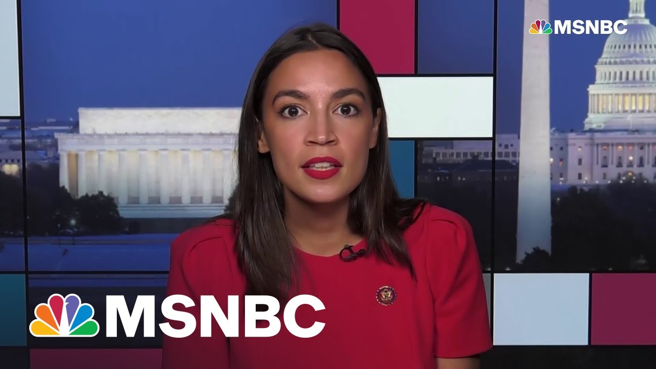 Rep. Ocasio-Cortez On The Standoff Between Progressive Democrats And Manchin & Sinema