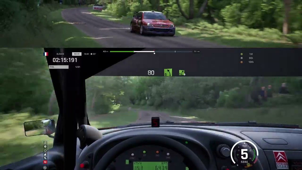 Assetto Corsa Rally The Citoroen Xsara WRC Race Test1 Foret de Saverne