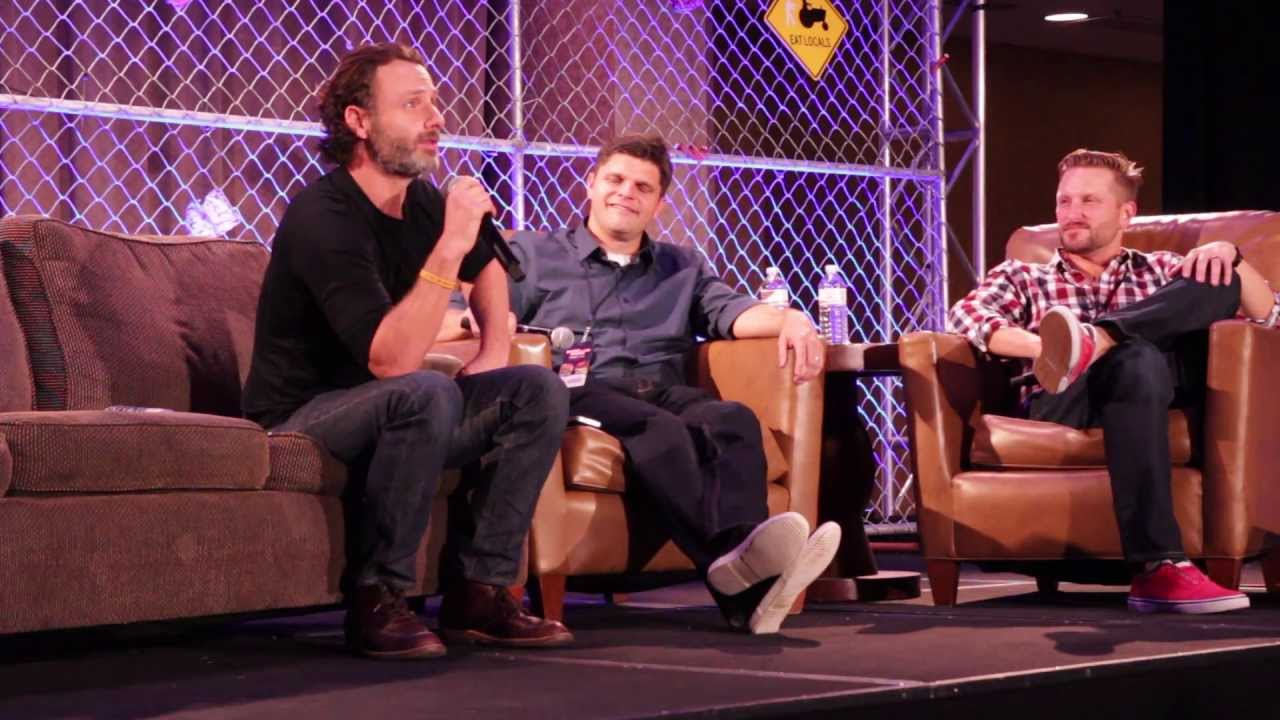 Walker Stalker Con 2013 - Andrew Lincoln Panel