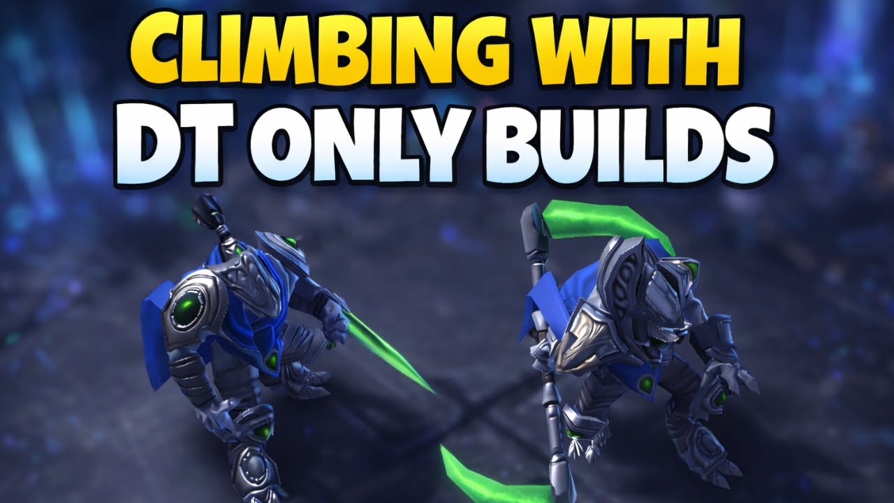 can I climb to Grandmaster from 4k using DTs only builds?