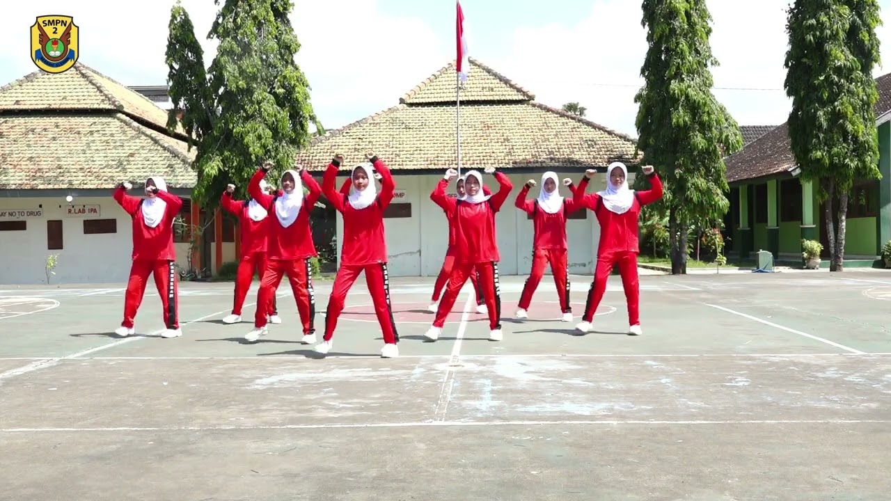 Lomba Senam Anak Indonesia Hebat 2025_SMP Negeri 2 Berbah_Daerah Istimewa Yogyakarta