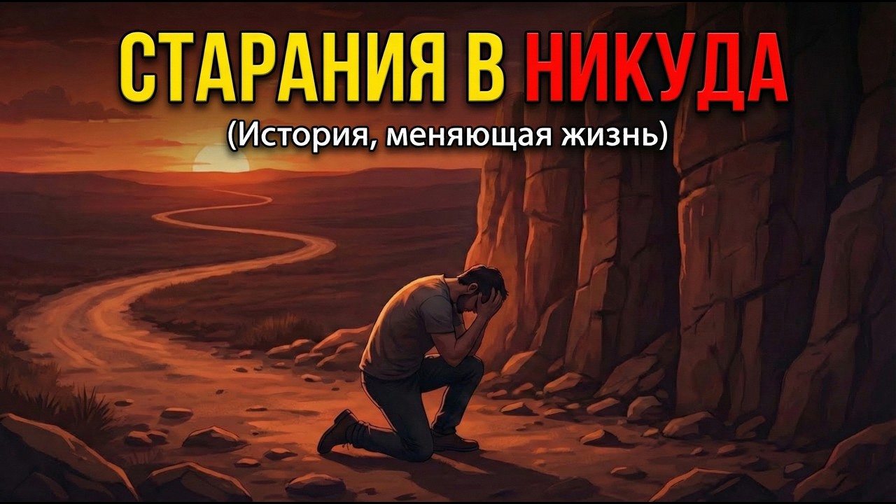 Усилие без Вектора = Истощение  Главная ошибка достигатора