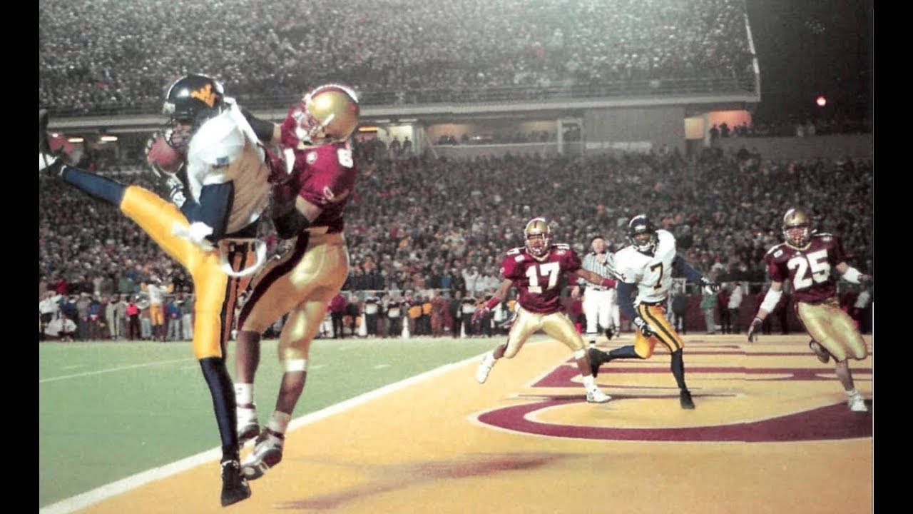 1993 #5 West Virginia at #11 Boston College 1 of 1