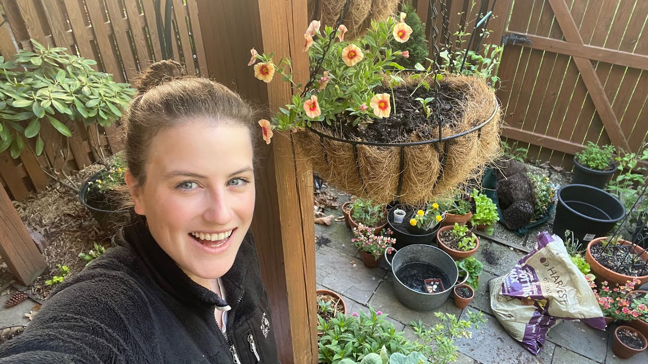 Hanging Basket And Hayrack Container Recipe | The Reckless Garden