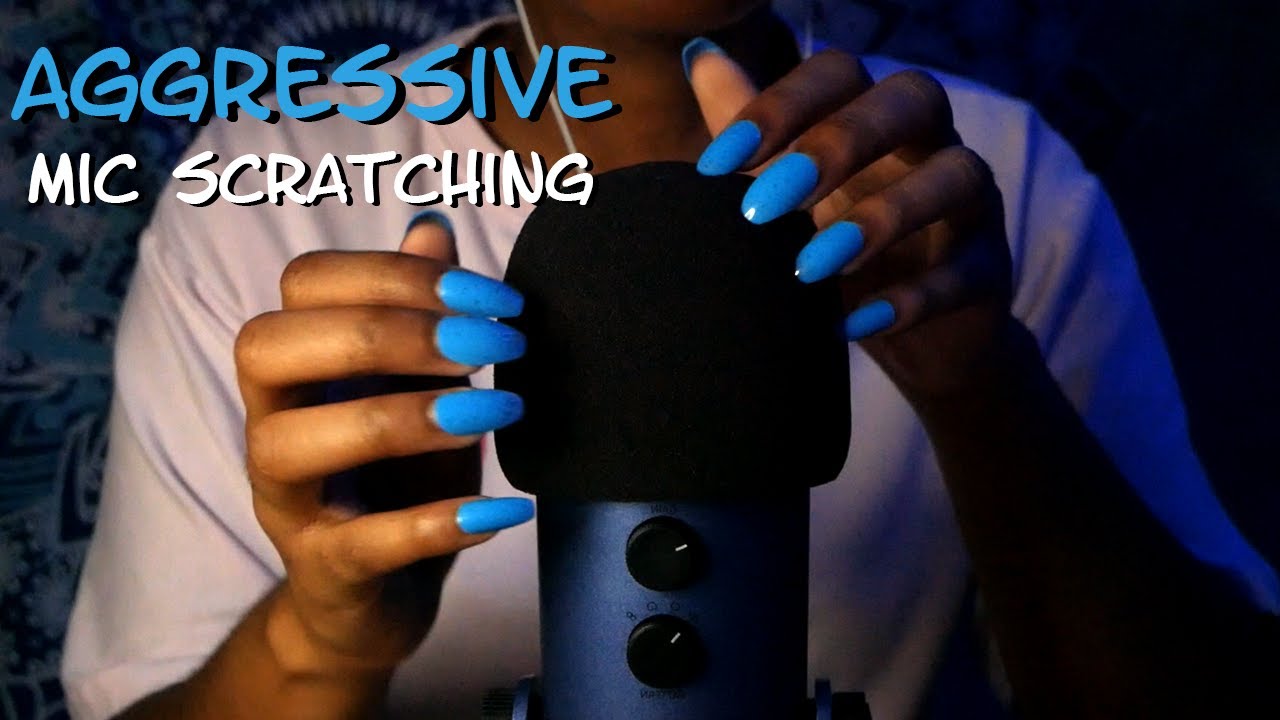 ASMR | Aggressive Mic Scratching For Sleep | No Talking
