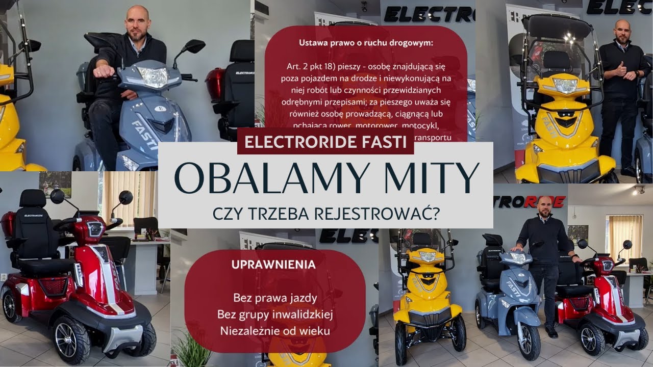 Czy ELECTRORIDE FASTI trzeba rejestrować? Obalamy MITY z Internetu!