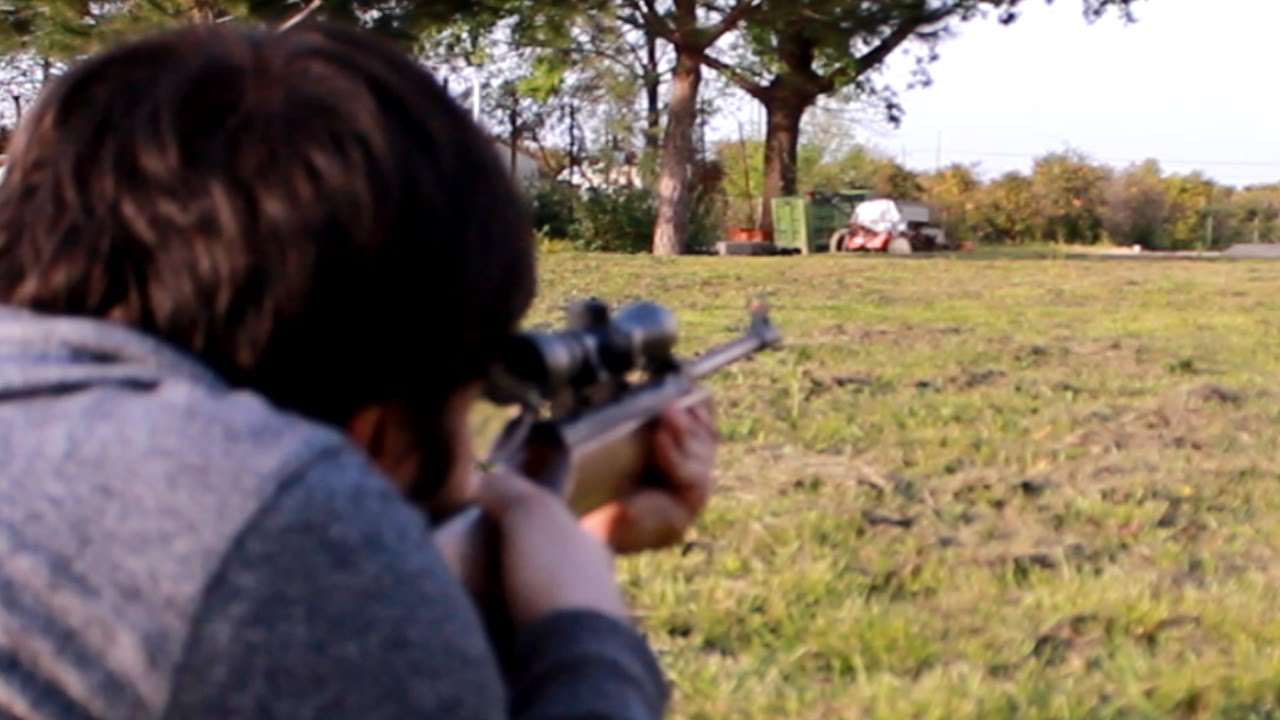 Divertirsi con una carabina depotenziata!