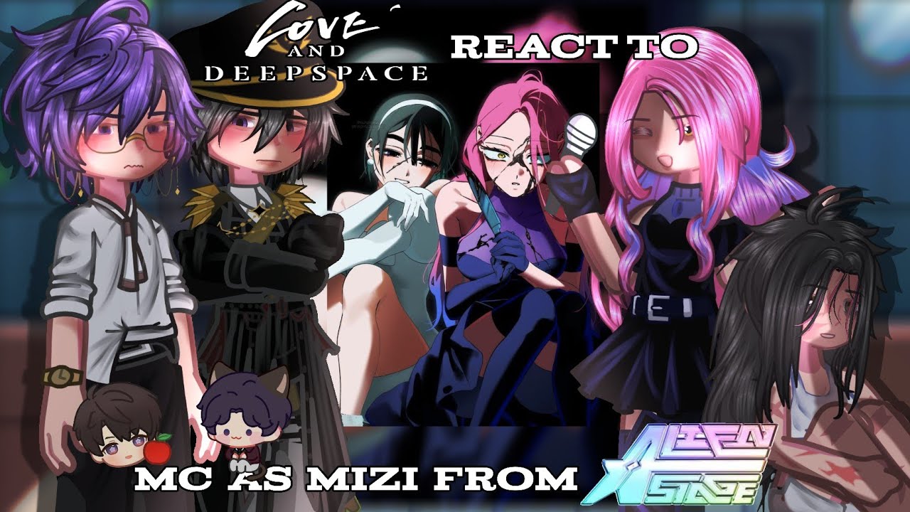 | Love and DeepSpace React To Mc as Mizi From Alien Stage  | Part 57 | LnD React |