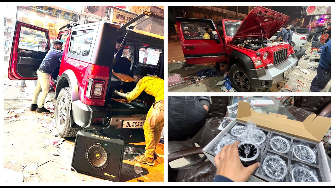 New Thar 2022: THAR के लिए सबसे BEST WOOFER 🤝 | Mahindra Thar Modified| Mahindra Thar 2022 New Model