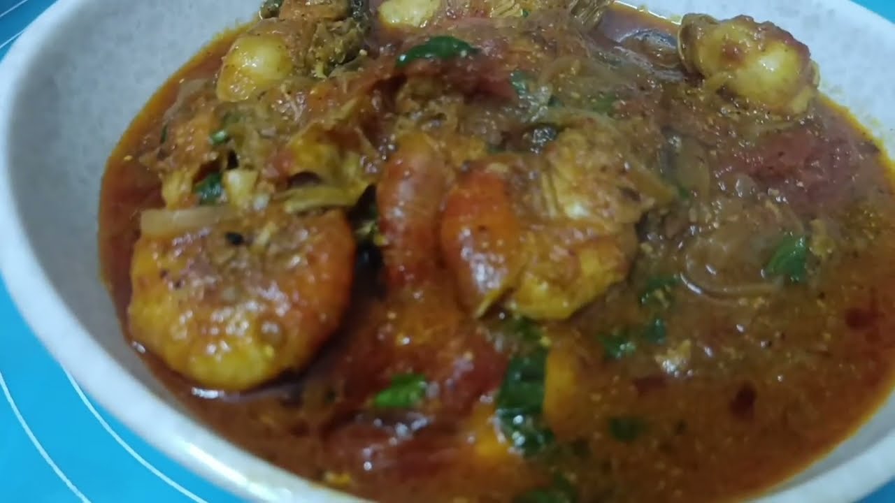 Jhinga machli ka Jhaal Easy and Tasty Recipe