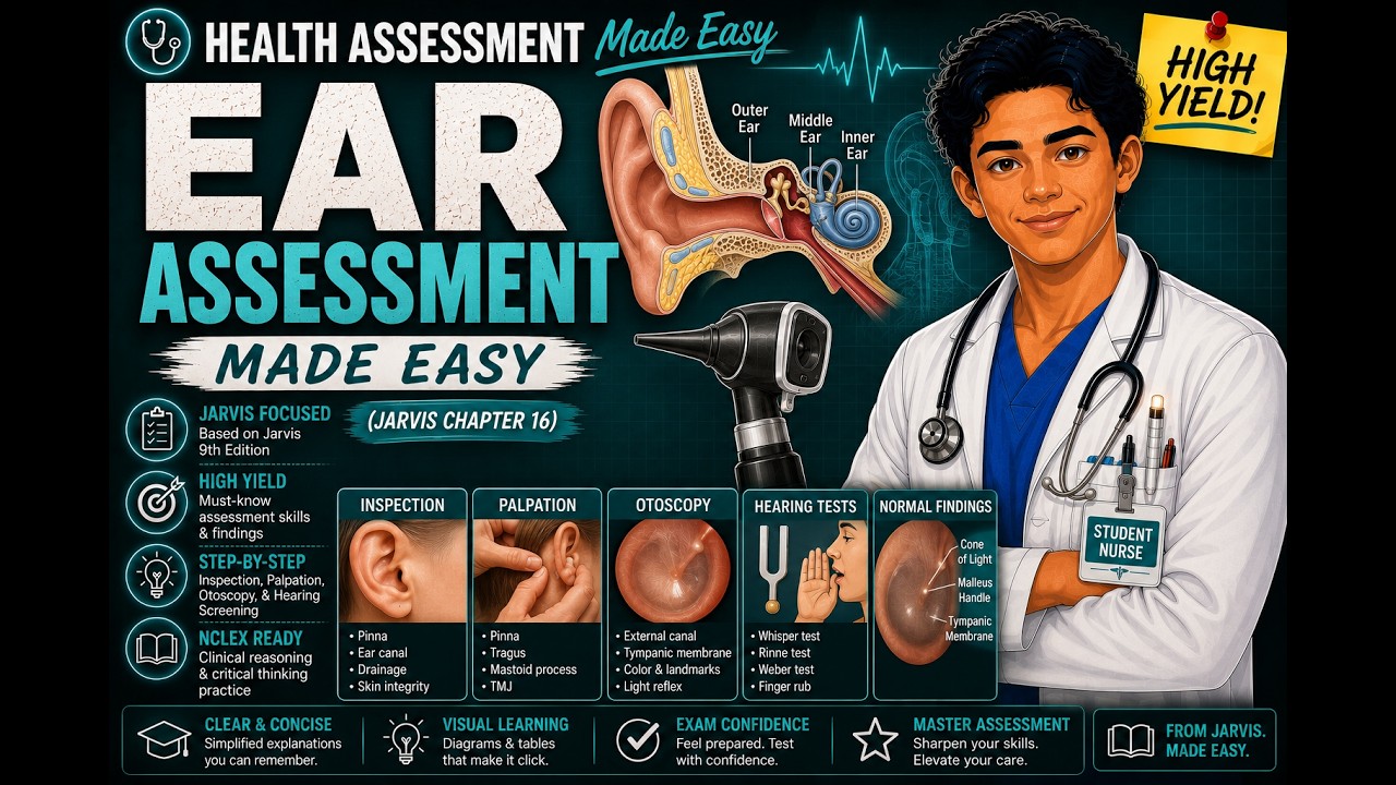 Ear Assessment Made Easy (Jarvis Chapter 16)