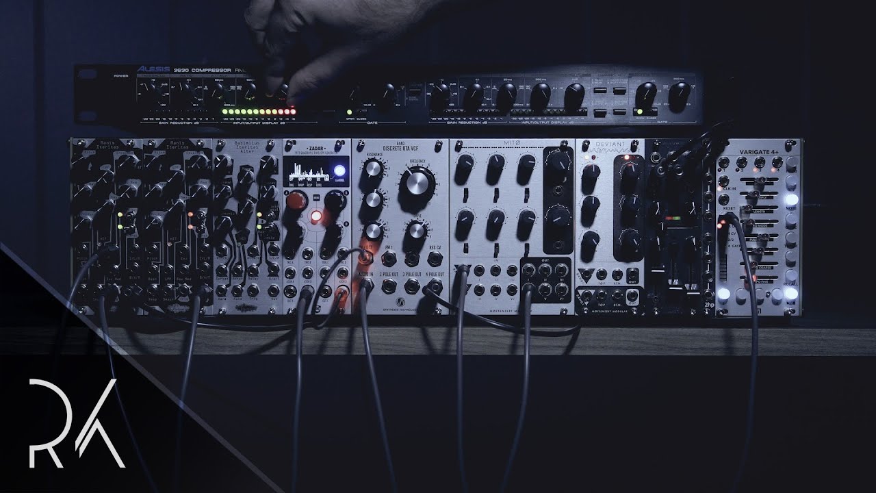 Modular Synth Beats #1 | Moffenzeef Mito | Alesis 3630 | Noise Engineering | E440 | Elektron A4 FX
