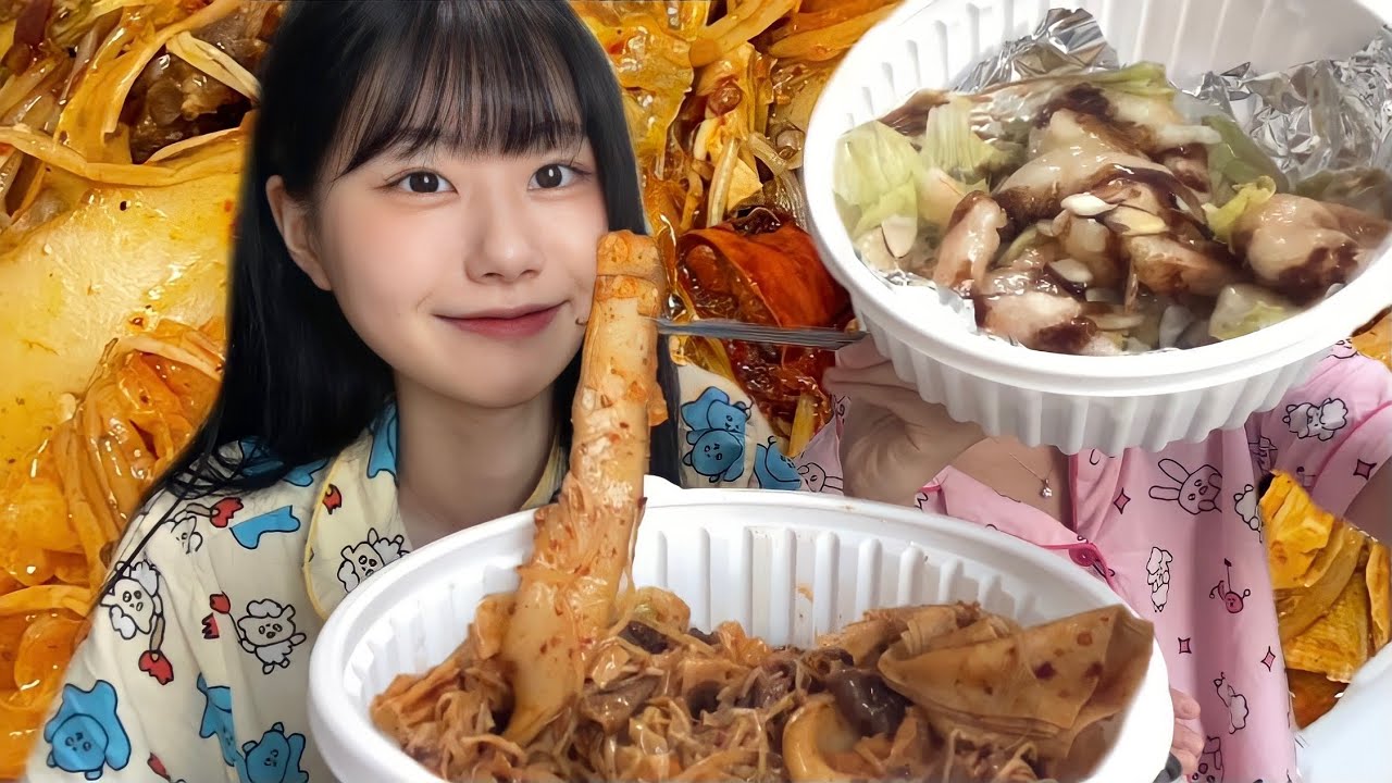 마라탕가게 사장의 직원들 몰래 마라샹궈 배달 시켜 먹기