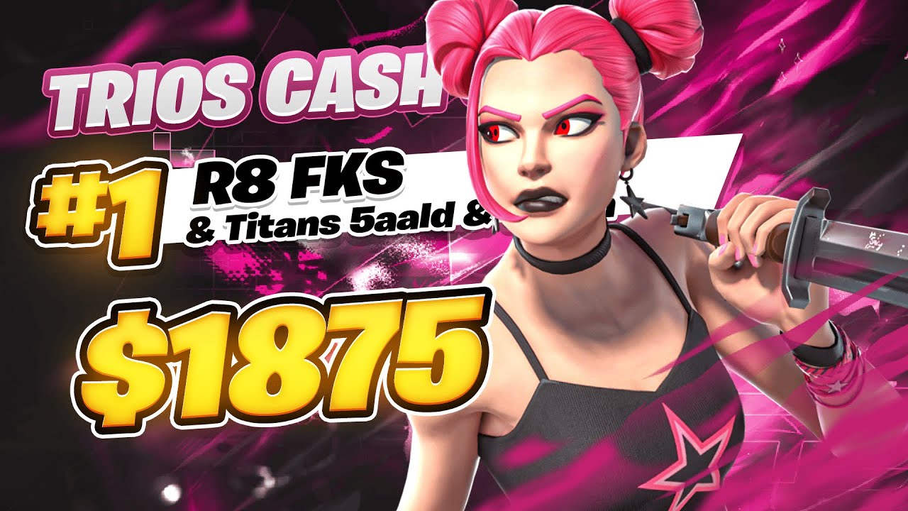 المركز الأول في بطولة التريو للمرة الثانية 🥇!! ( 7000 ريال🤑🔥)  |  1st place in trio cash cup finals🥇