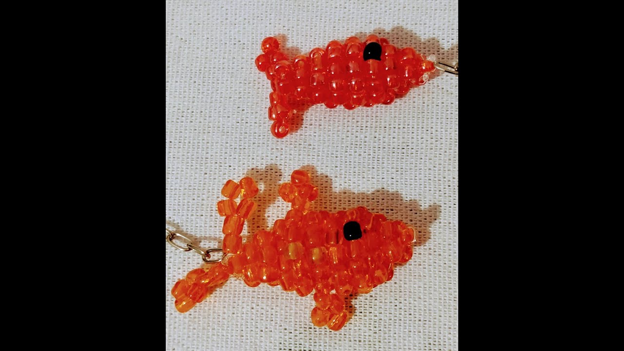 peixinho de miçangas