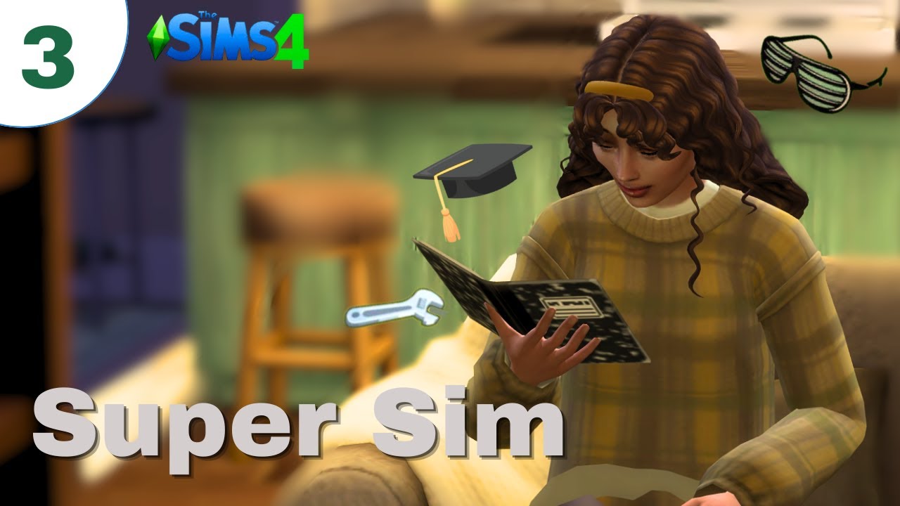 Going to University! | The Sims 4 Super Sim Challenge [3]